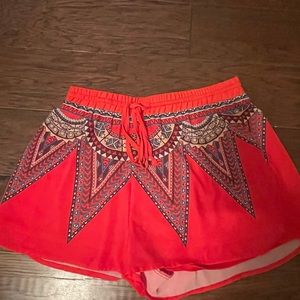 Fun red shorts